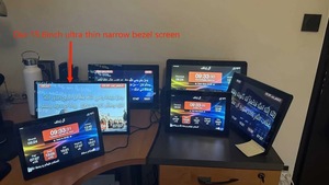 Pantalla táctil Android multifuncional alimentada por POE todo en uno 10-15,6 pulgadas POS quiosco de pedidos señalización Digital de montaje en pared - Product Image 5
