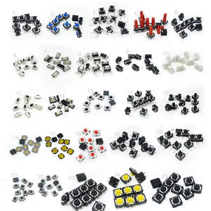 Interruttore tattile a 4pin SMD/2pin pannello PCB momentaneo tattile tattile interruttore a pulsante - Product Image 2