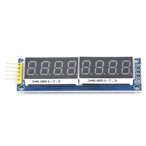<strong>74HC595</strong> CWG 8-Digit 8 Bits 8bit Digital Tube Display Control Module Red Three IO for <strong>Arduino</strong> 595 Driver