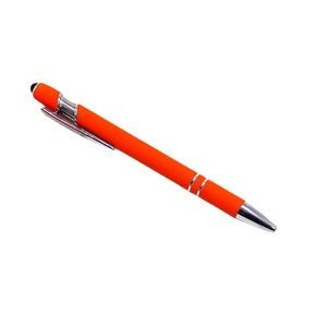 2025 <strong>New</strong> Year Promotional 2-in-1 Soft Touch Screen Ball Stylus Metal Ballpoint Pens Custom Logo 1.0mm <strong>Writing</strong> Width for Gifts - Product Image 5