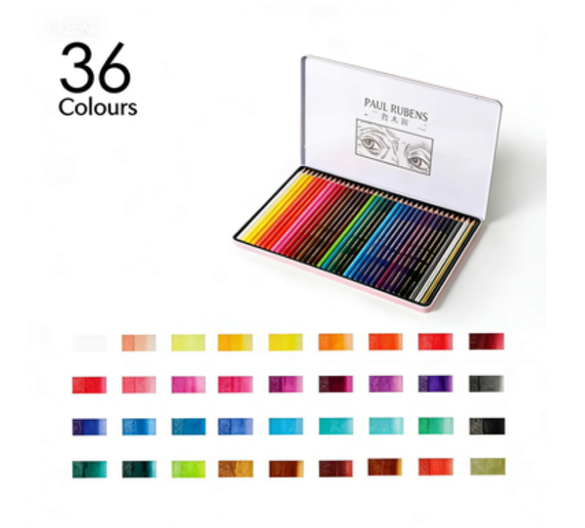Colored pencils 36 colors