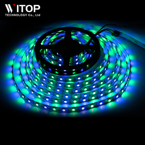 SK9822 (ähnlich APA102) 1m/5m 30/60/144 LEDs/Pixel/m IP20/IP65/IP67 DATEN und UHR separat DC5V Smart LED-Pixelst reifen - Product Image 3