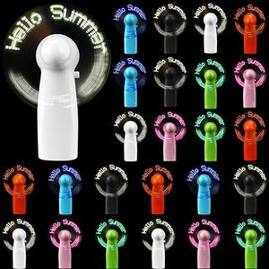Novo Mini portátil Handy <span class=keywords><strong>Led</strong></span> bateria personalizada Promoção fã programável texto Display elétrico levou mensagem fã