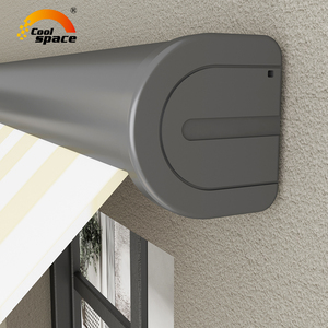 COOLSPACE özel dahili otomatik pencere tonları açık kapı ve pencere kurulumu için dikey desen düz teknik - Product Image 4