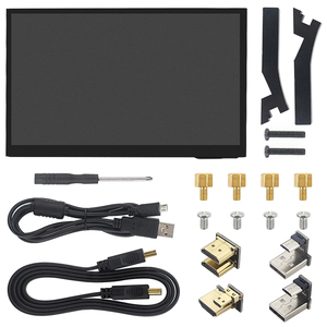 #54141 10,1 Zoll Raspberry IPS Kapazitiv 1024 x 600 Touchscreen LCD Lautsprecher kompatibel Raspberry Pi 3B+/3B/4 Sensormodul-Kit - Product Image 1
