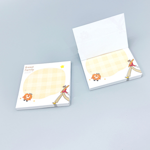 Bloc de notas autoadhesivo pequeño, juego de notas adhesivas, Mini bloque personalizado barato, diario de bolsillo, marcadores de escritura - Product Image 2