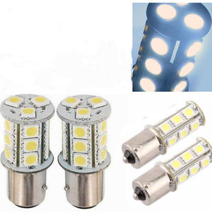 Araba RV Römork Beyaz 1157 BA15S 5050 18SMD araba led arka lambası suzuki swift için - Product Image 3