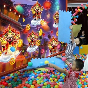 เกมแบบโต้ตอบสำหรับงานปาร์ตี้: Chariot KIDS Interactive Ball Wall PROJECTIONเกมระบบ - Product Image 4