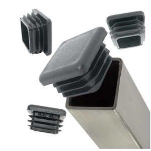 <strong>Plastics</strong> 1 5/8&quot; <strong>Inch</strong> Vinyl Round Plug Insert, Black Rubber <strong>End</strong> <strong>Cap</strong> for Metal Tubing,Glide Insert for Pipe - Product Image 4