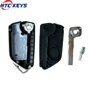 Good Quality Modiffed Flip <strong>Key</strong> Shell 3 Button Car <strong>Key</strong> case for V-w Vehicle <strong>Keys</strong> - Product Image 4