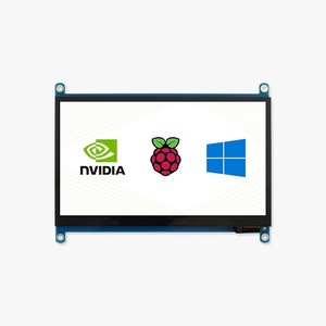 Raspberry PI 7-Zoll-Display HD LCD 5-Punkt-Touch für Raspberry PI 4/3B/Zero Motherboard