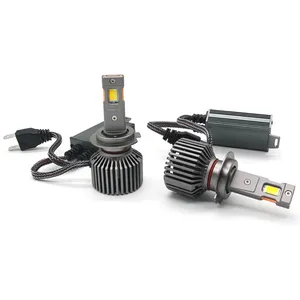 ハイパワー3色ヘッドライト最新120W 3000K 4300K 6500K 3色充電H11 H7 H4 LEDカーヘッドライト - Product Image 4