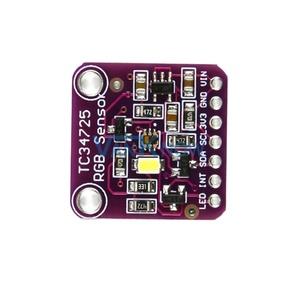 TCS34725 RGB geliştirme parlak ışık sensörü devre kartı modülü modülleri TCS34725 ile elektrikli tornavida renk tanıma sensörü