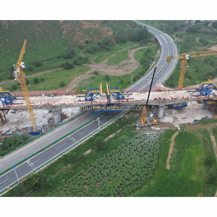 قالب جسر صندوق خرساني قطاع سفري مؤقت صناديق مؤقتة صلب مصنع بويون للبيع