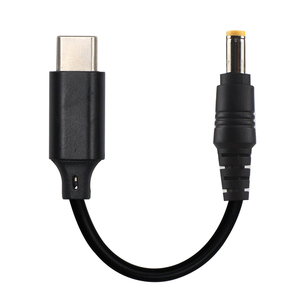 PD充电电缆定制USB 3.1类型C至DC 5521 5525毫米20V 15V 9V 5v数据电缆安卓快速充电器安卓编织物