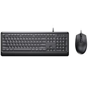 Sohoo 104-Key 2-en-1 USB Wired Gaming Keyboard and Mouse Combo Negro para uso en la oficina - Product Image 1