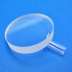 Factory Wholesale <strong>Customized</strong> High Precision <strong>Sio2</strong> Fused Silica Polished Quartz Optical Plate for Semiconductor - Product Image 2