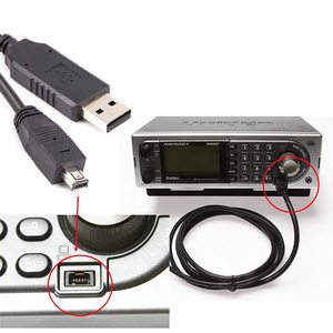 Fabrika özelleştirilmiş yüksek kalite FTDI232 USB Rs232 Mini 4P seri programlama kablosu için Uniden Bearcat tarayıcı