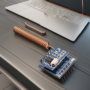 RF Codec modülü 315/433MHz kablosuz uzaktan kumanda anahtarı RF modülüne seri iletişim - Product Image 5