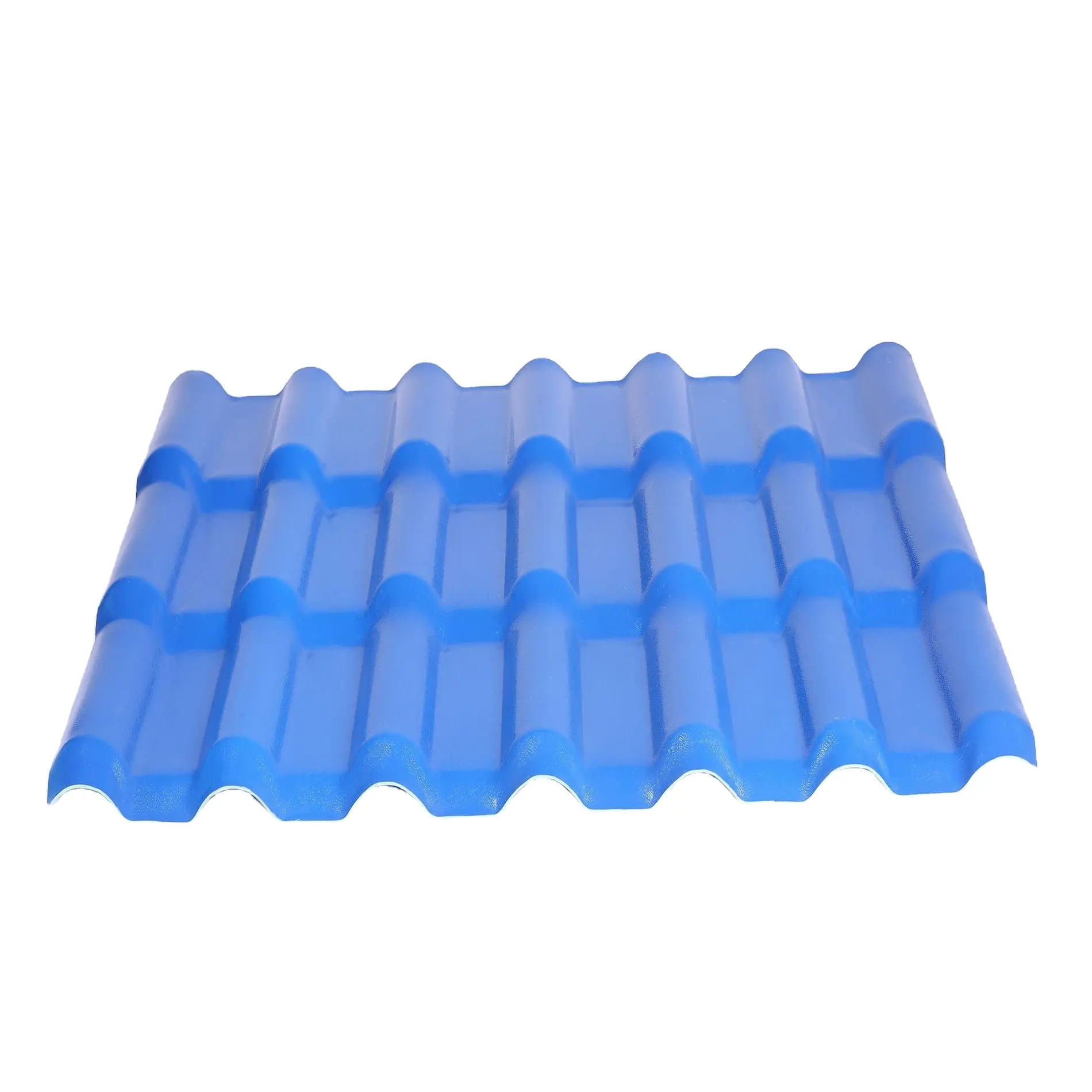 Telha de telhado de resina sintética U-PVC (ASA) de 2,5 mm de espessura 3 mm para telhados isolados