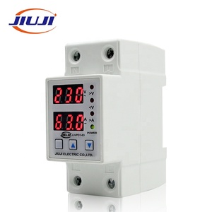 63A 230V Din Rail Adjustable Over <strong>Voltage</strong> and Under <strong>Voltage</strong> Protective Device Protector Relay with Over Current protection - Product Image 4