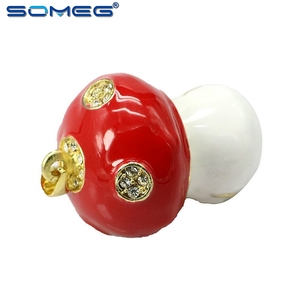 Bút 64GB Kim Loại Pha lê màu hồng nấm mô hình 4GB 8GB 16GB 32GB ổ đĩa <span class=keywords><strong>USB</strong></span> những người yêu thích <span class=keywords><strong>Flash</strong></span> Quà Tặng đĩa - Product Image 3
