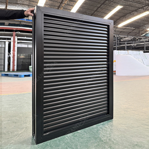 Aluminium Glass Sliding <strong>windows</strong> <strong>with</strong> Inserted Blinds <strong>Built</strong>-in Shutter Privacy Design - Product Image 6