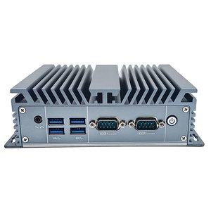 Factory <strong>Embedded</strong> Fanless Mini PC N100 N95 N97 I3 N305 Industrial PC TYPE-C 2HDMI DP 2COM232 2RS485 I210 2Lan 5USB Mini Computer