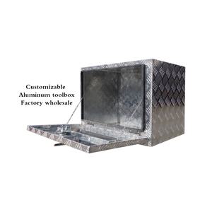 卡车拖车箱钥匙锁铝制储物工具箱手提包 - Product Image 2