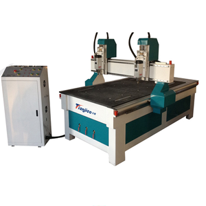 盈利的2d 3d数控路由器木工机床，带2个主轴木工木工路由器 - Product Image 2