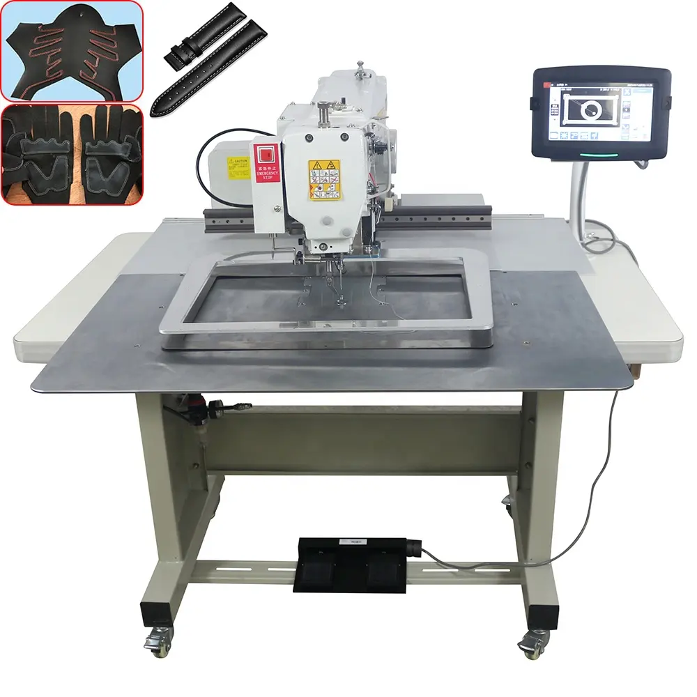 automatic sewing machine for card holders production and notebooks covers stitching