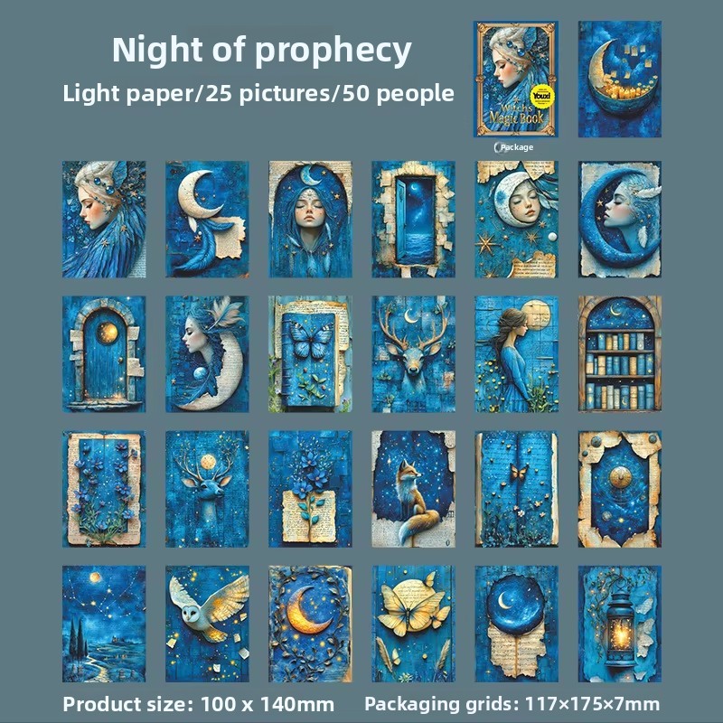 E Nuit de la Prophétie bleu-blanc