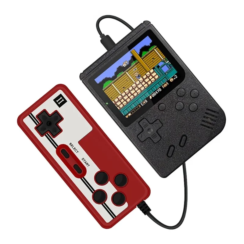 New 400 IN 1 Portable Retro Game Console Handheld Game player 3.0 Inch LCD Support TV Game controllers