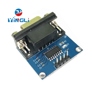 Serial port module <strong>RS232</strong> <strong>to</strong> <strong>TTL</strong> module with transceiver indicator light 232 <strong>to</strong> level module - Product Image 2