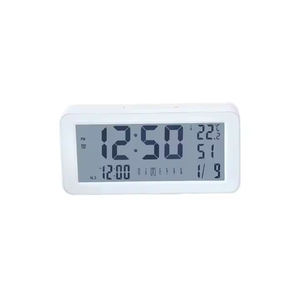Nuovo orologio da tavolo quadrato Desktop LCD di moda tre gruppi di allarme digitale Smart orologi da tavolo calendario della temperatura della data di ora - Product Image 3