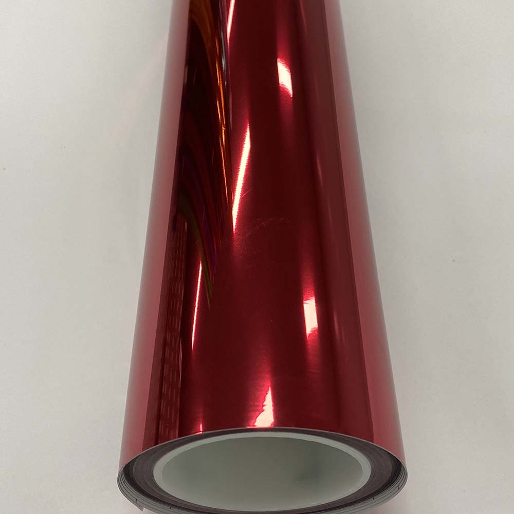 Mirror chrome red