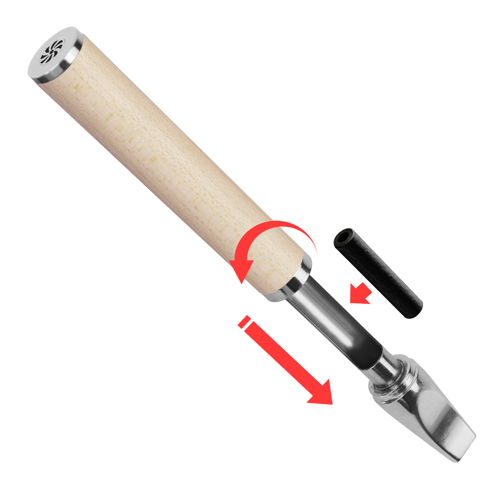 Silver Dalbergia Inhaler