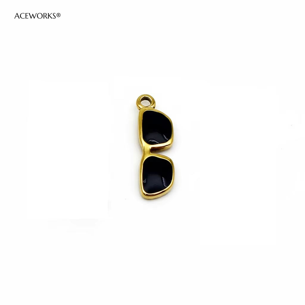 Black Sunglasses 21.7*6.8mm