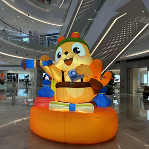 Giant Inflatable Cartoon <strong>Squirrel</strong> for Advertising and Parties Digital Printing with Blower - Product Image 1