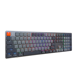 TOPSTYLE-Caja de teclado con interruptor corto rojo, caja mecánica de color para juegos, USB 2,0 CN de aluminio, RGB, OEM - Product Image 2