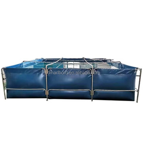 养鱼方虾Ras水产养殖PVC鱼塘罗非鱼养殖矩形鱼缸制造商 - Product Image 1