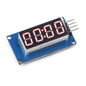 TM1637 4-Bits Digital LED-Display-Modul für Arduino 7 Segment 0,36 Zoll Uhr RED Anodenröhrchen-Vier-Serie-Laufwerk-Pack