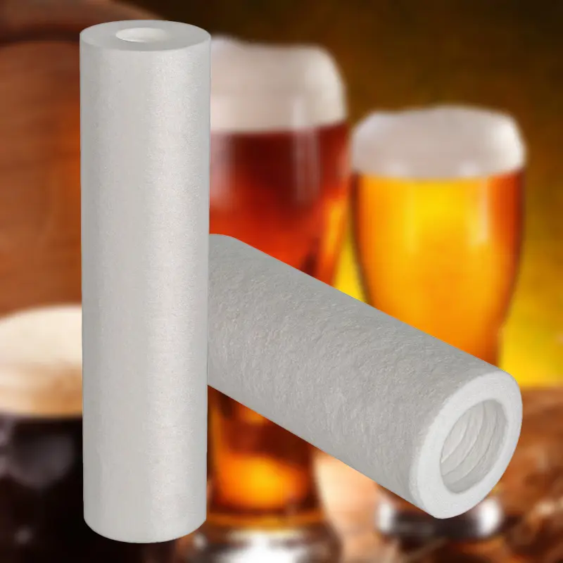 Pp Melt-blown Water Filter Cartridge Industrial Standard Water Treatment Filter Cartridge