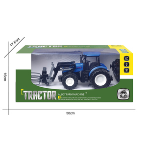 6634HB 1/24 6CH 2,4 г радиоуправляемая Игрушечная модель из сплава RC Трактор Автомобиль с функцией зажима - Product Image 2