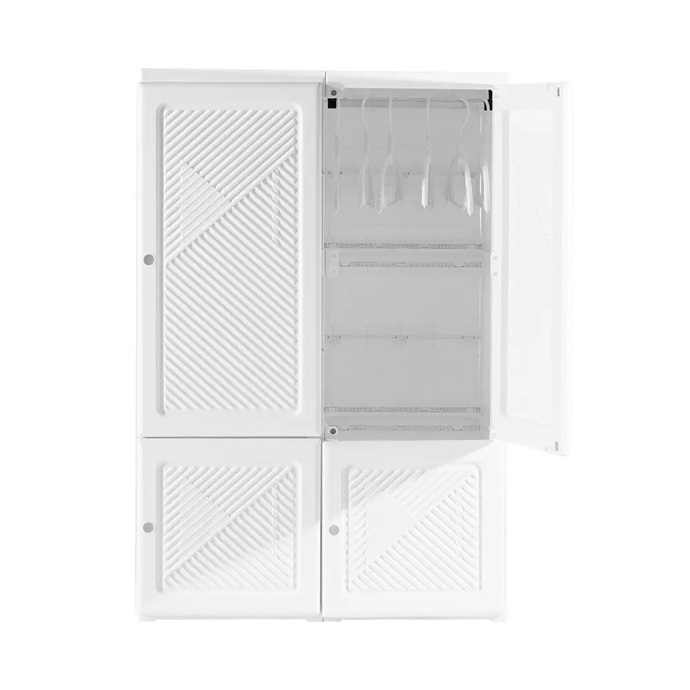 Armarios de armario modernos plegables multifuncionales móviles de 15 cubos antbox