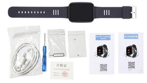 个人4g触摸屏全球定位系统智能手表，配有双向紧急呼救呼叫和秋季警报，适用于没有带任何手机的孤独工人 - Product Image 6