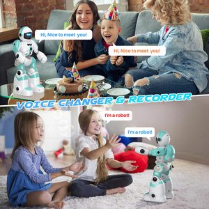YX Robot Toys para niños, Robot de control remoto programable con detección inteligente de gestos, recarga, modo de canto y baile - Product Image 6