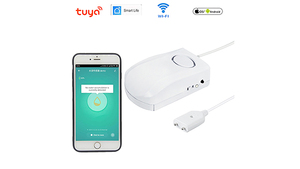 Alarma de flujo de agua con Control remoto por aplicación, monitor inteligente, indicador de nivel de agua, Alarma para sistema de seguridad en el hogar - Product Image 5