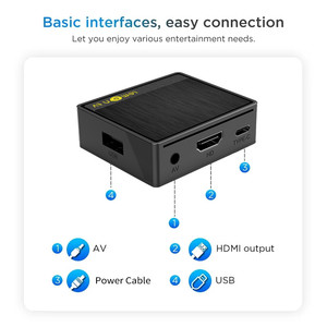 China Factory 4K Smart TV Box con sistema Android 12 Red de doble banda IP TV HD Visualización de entretenimiento en el hogar - Product Image 5