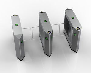 Sistema di controllo di accesso del cancello della barriera dell'oscillazione Anti-schiacciamento dei tornelli di riconoscimento ottico ad alta velocità - Product Image 6